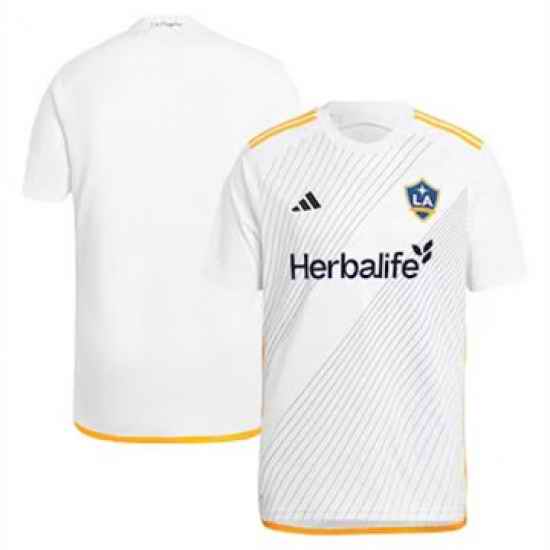 Men LA Galaxy BLA Galaxynk 2024 25 Home Replica White